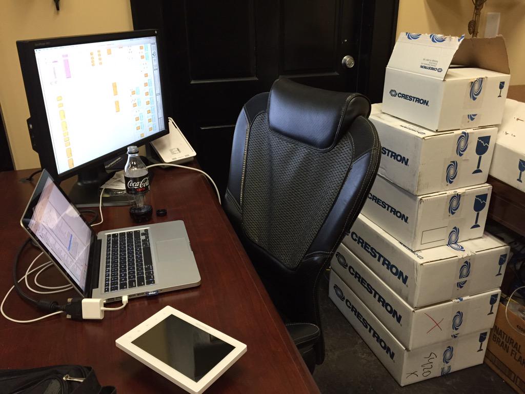 eLifespaces's tweet photo. Gearing up to start programming our next project! http://t.co/cxX3T0Q5oO