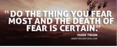 FanYourFlame's tweet image. "Do the thing u fear the most and the death of fear is certain." #Fearless #success #quote #leadership #startup
