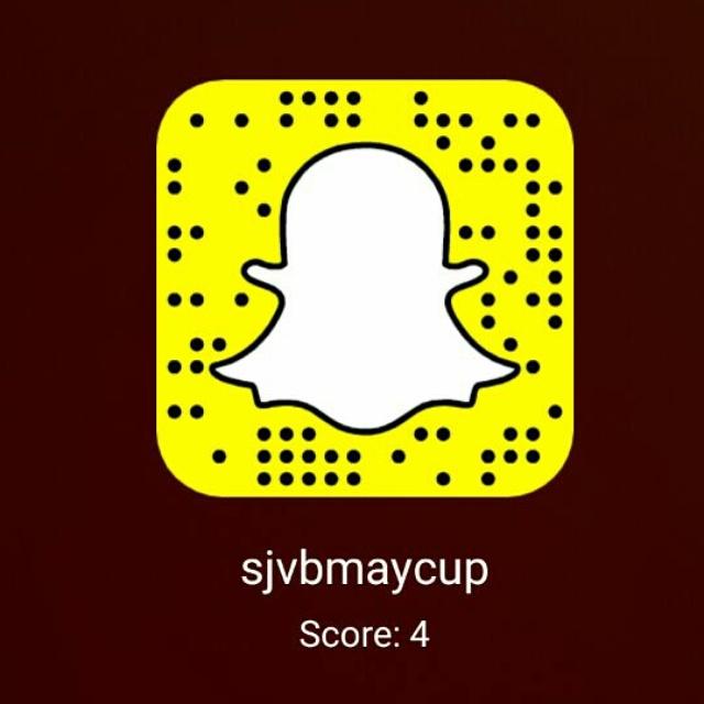 SportsForSJ's tweet photo. Can't make it? Make sure you subscribe to the live Snapchat feed by adding our username sjvbmaycup http://t.co/XSRIIyo6Cs