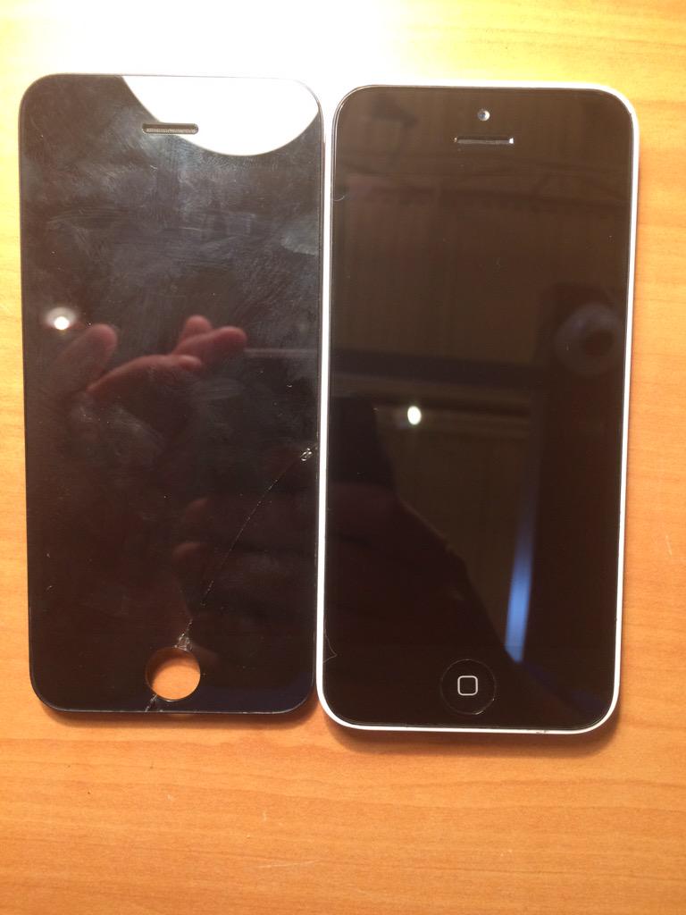CrackNShip's tweet image. Broken iPhone 5c no problem! cracknship.com #brokeniphone #brokenscreen #iphone #mailinrepair