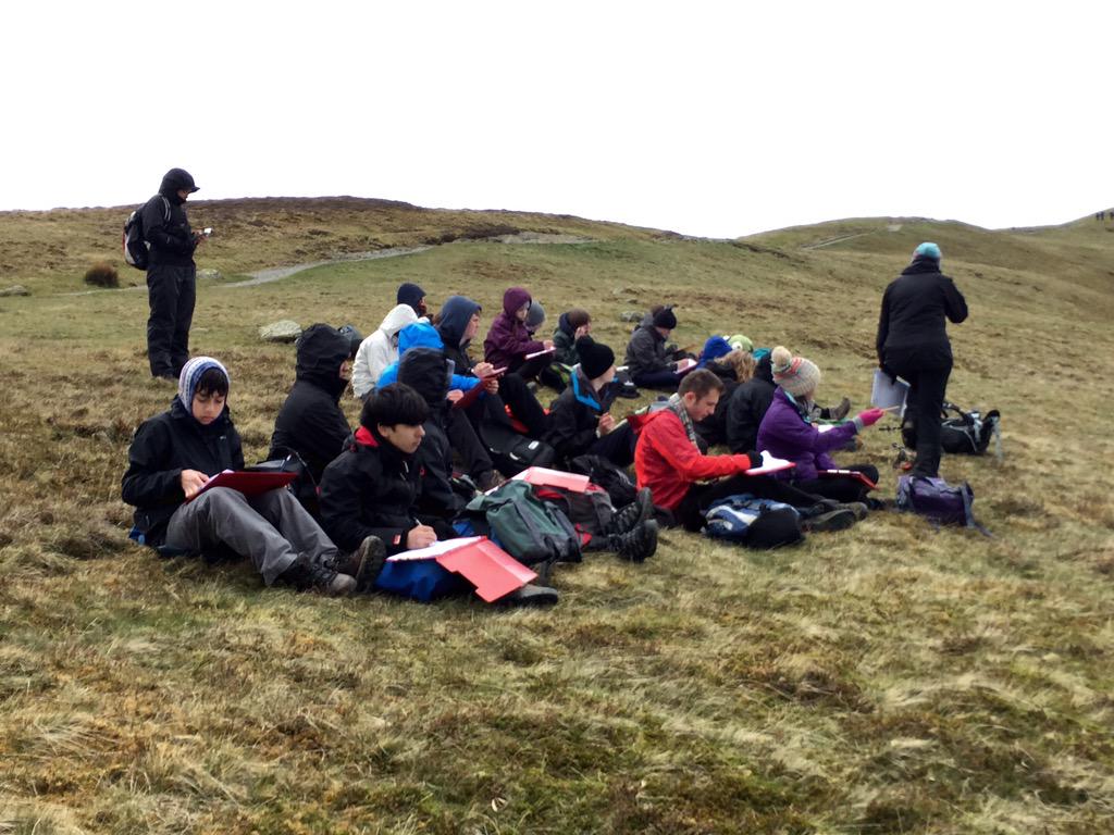 triberob1's tweet image. Field sketches. No technology for us #realgeography@bootham