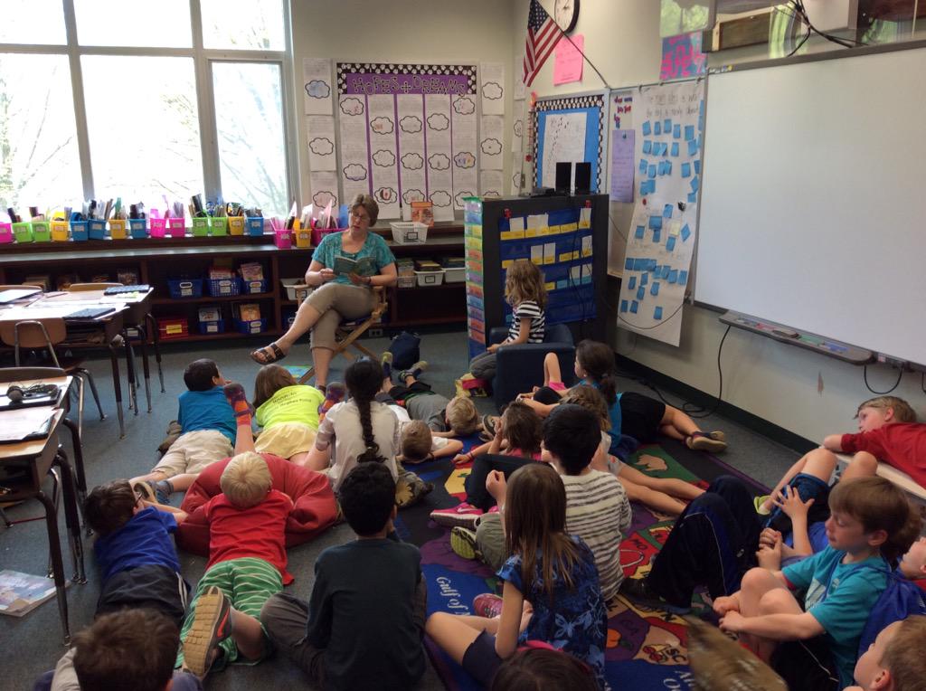 Grade2WolfPack's tweet photo. The WolfPack is enjoying Encyclopedia Brown! @NTMPrincipal @tekaboutit http://t.co/827USlZXML
