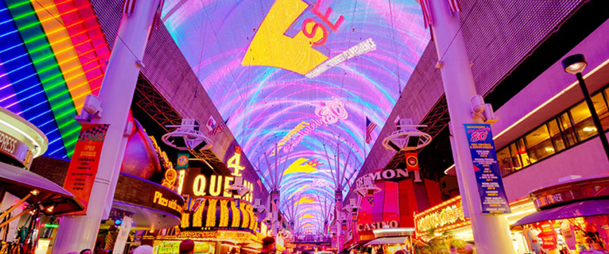 downtown3rd's tweet photo. No trip to Vegas is complete without a stop on Fremont Street. http://t.co/twZdZDk2ff #Vegas #DowntownGrand #DTLV http://t.co/juLvjJeNxO