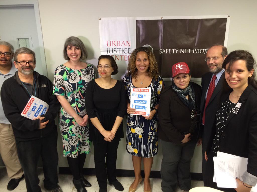 DMarieMiranda's tweet photo. Thanks to @NYCHRA &amp; @we_are_CUP for helping launch our #welfareguide! Details @ http://t.co/TAbil4u0ka http://t.co/5u2IvBzvIY