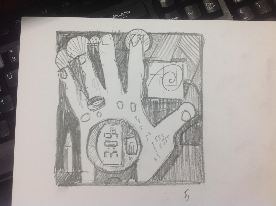 DaveMorrell8's tweet photo. #draw21days hands http://t.co/J5r75EomFc