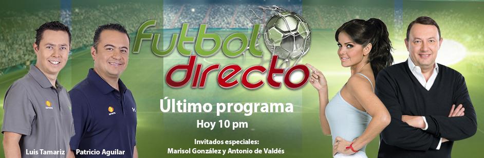 FutbolDirectoTD's tweet photo. Acompáñanos en la despedida, tendremos invitados de lujo @marisolglzz y @adevaldes Hoy 10 PM por @tv3puebla http://t.co/HMmBFjuWJR