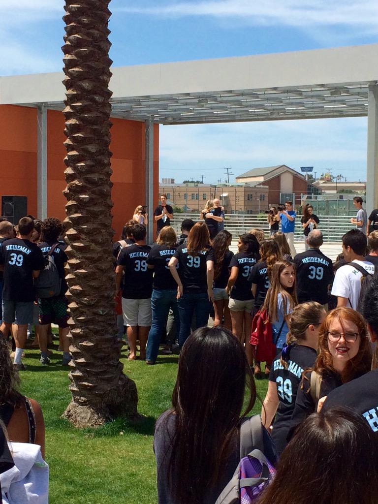 brittanywerre's tweet photo. I love this schoolπππ #teamheideman http://t.co/o3IshCq9YG