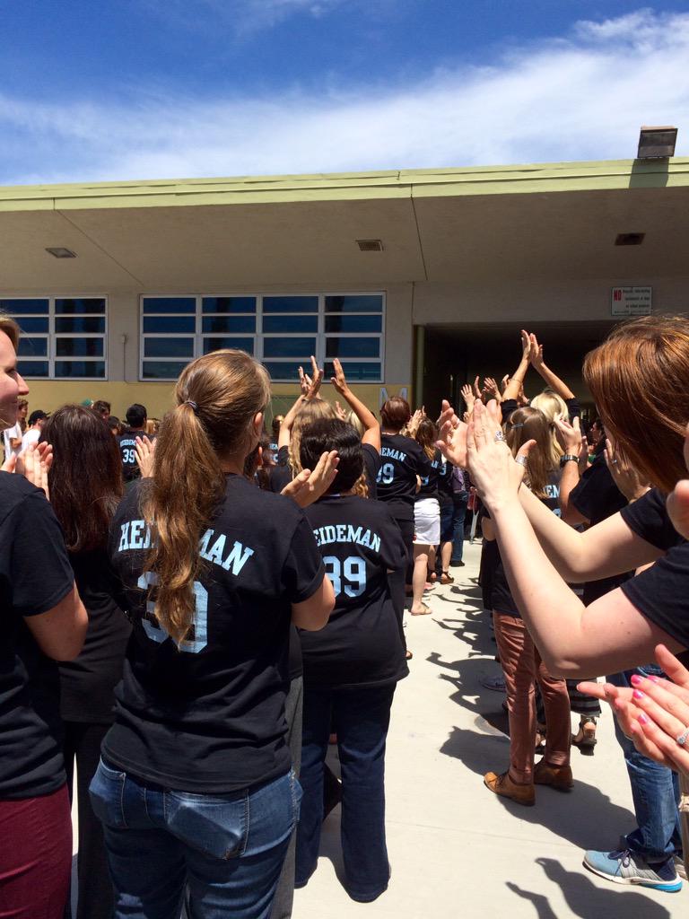 brittanywerre's tweet photo. I love this schoolπππ #teamheideman http://t.co/o3IshCq9YG