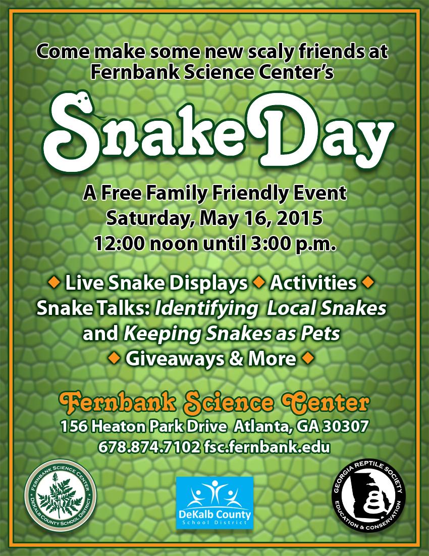 DeKalbSchools's tweet photo. You're invited #snakeday http://t.co/vawWwTCwr5