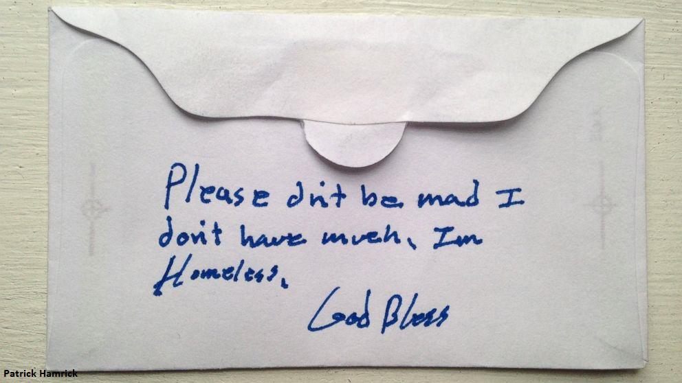 ABC's tweet image. Sometimes, those who have the least give the most: abcn.ws/1DZsVVt