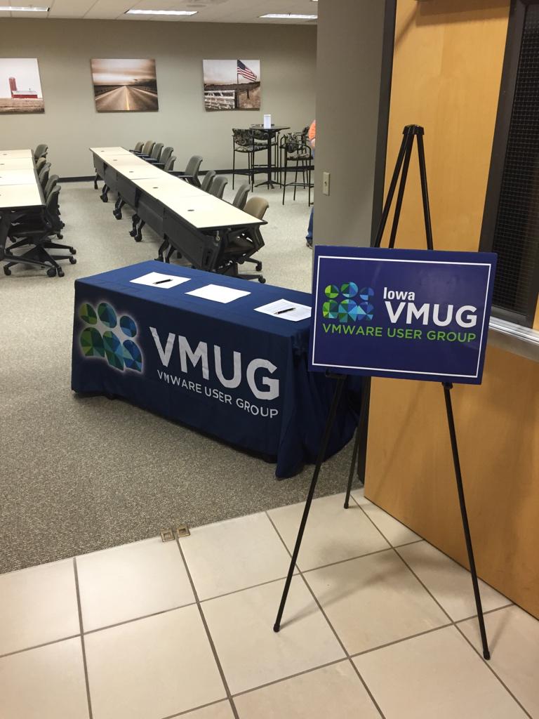 IowaVMUG's tweet photo. Sign-in is open! Come on in and find a spot! http://t.co/o3dSFHeyWk