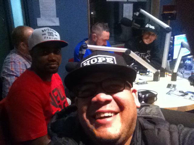 iamprestonj's tweet image. @vitalsignsworld on @Tygerberg104fm talking about the album, @message_sa #urbanhero