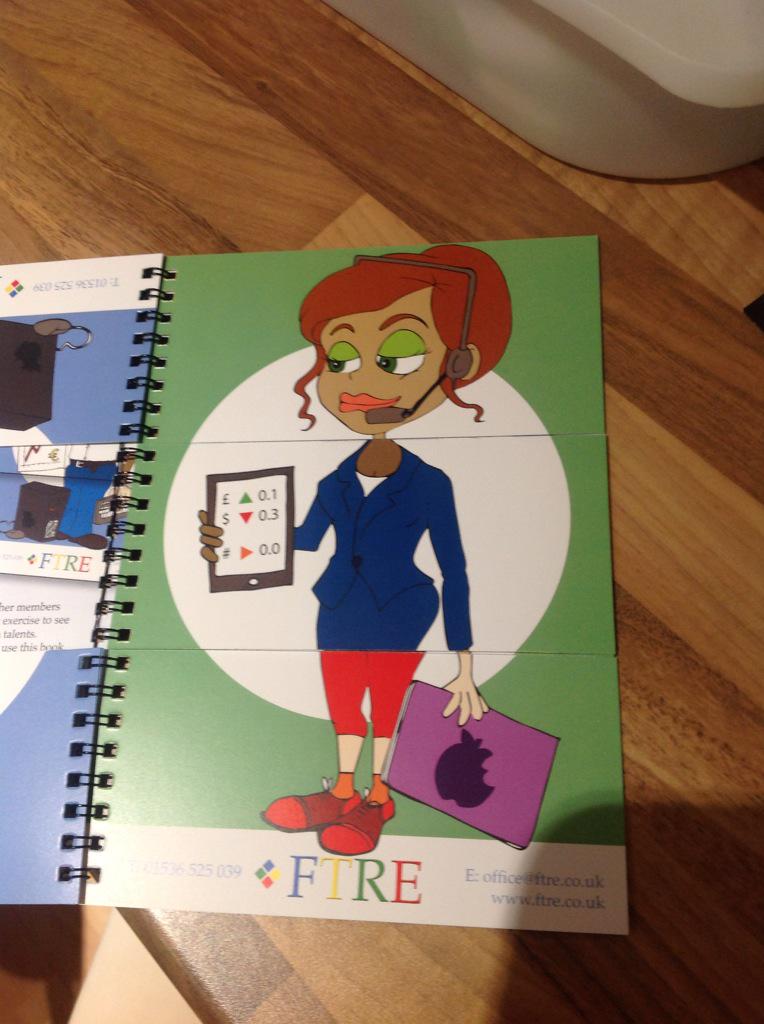 ABArtStudio's tweet photo. See the flip book for @ftre_kate from @ClaireHersant @ABArtStudio #businessmessage in a different way #LeicesterHour http://t.co/KqTZnf2kBe