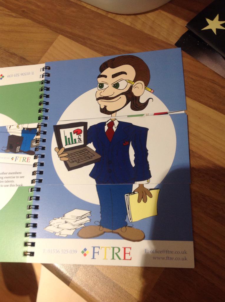 ABArtStudio's tweet photo. See the flip book for @ftre_kate from @ClaireHersant @ABArtStudio #businessmessage in a different way #LeicesterHour http://t.co/KqTZnf2kBe