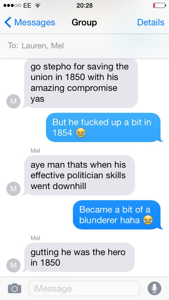 RachaeIMiller's tweet photo. This counts as studying, right? #advancedhistory http://t.co/jeNxoOCEm4