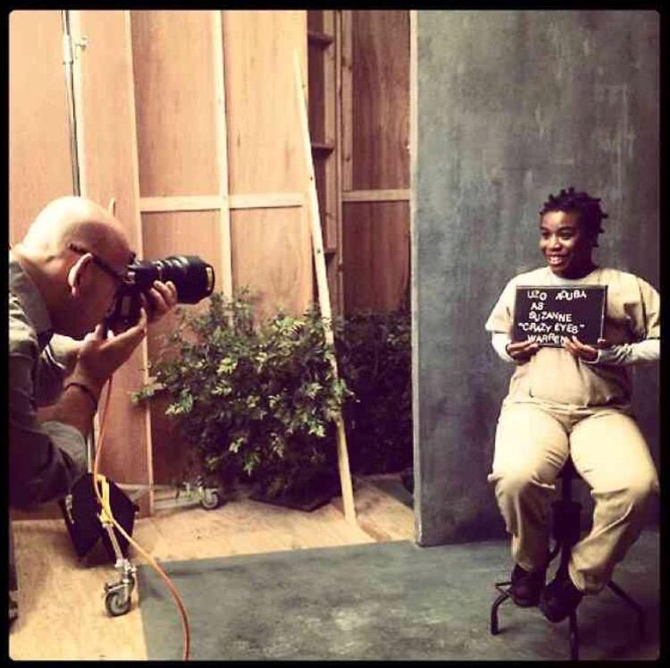 UzoAduba's tweet photo. #TBT #OITNB cc @OITNB http://t.co/CjuOhJP5Hi