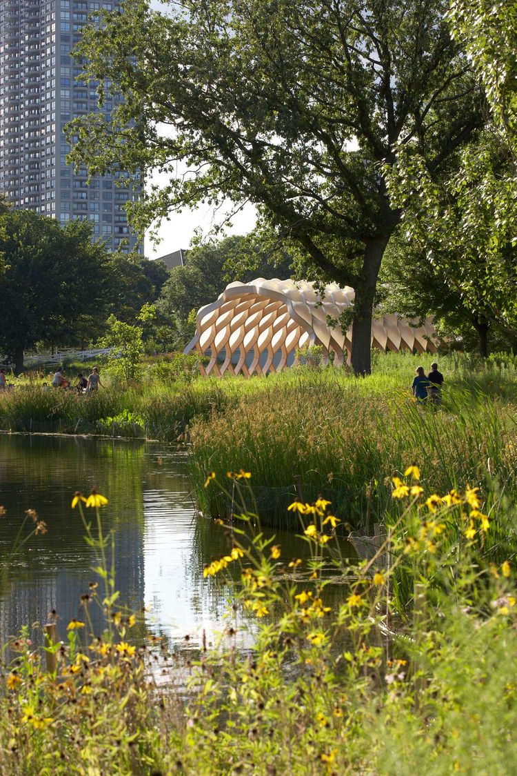 dwell's tweet photo. Lovely prefab pavilion: http://t.co/0mkIPIKf32 http://t.co/ZhIdfUk3Xm