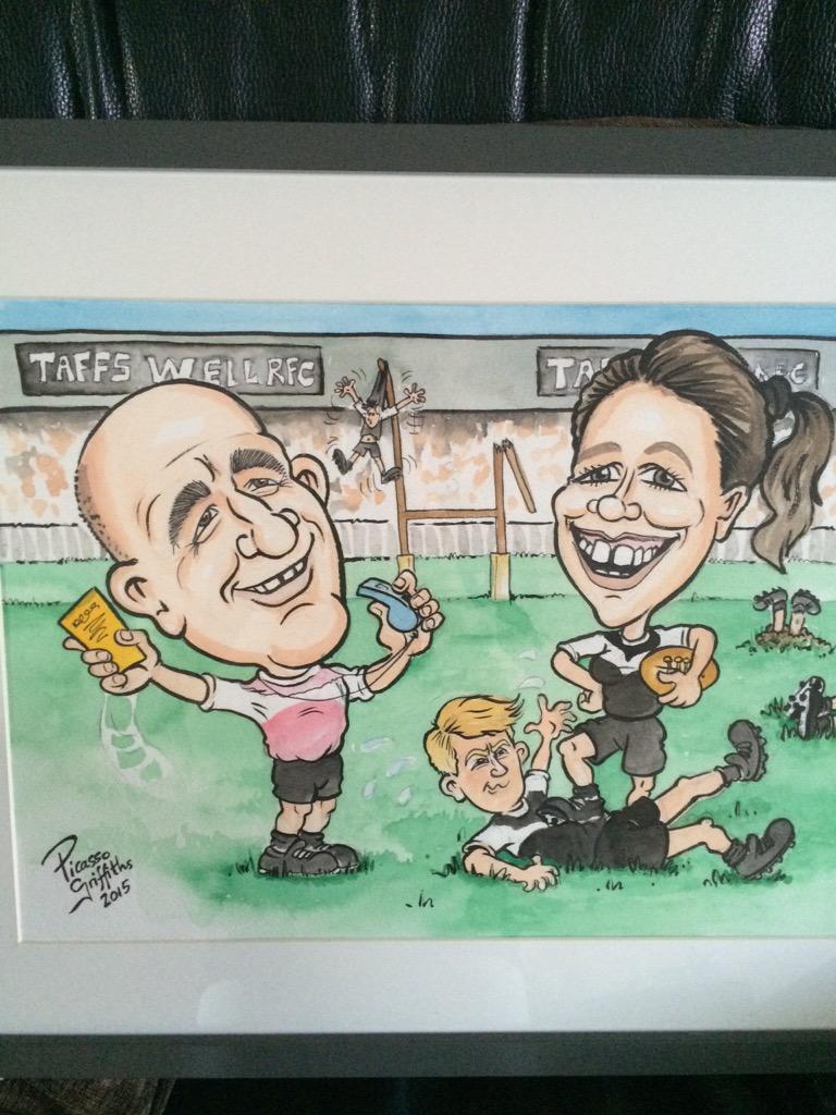 tsmith1571's tweet image. Well done @picassogrif #awesome #caricature #wellreceived