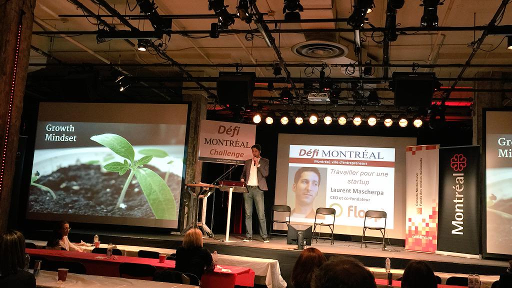 juliedelisle's tweet photo. So true! "La clé pour travailler en start-up : avoir un growth mindset" @laurentm #DefiMTL 9 @SATmontreal http://t.co/xWLL852Hze