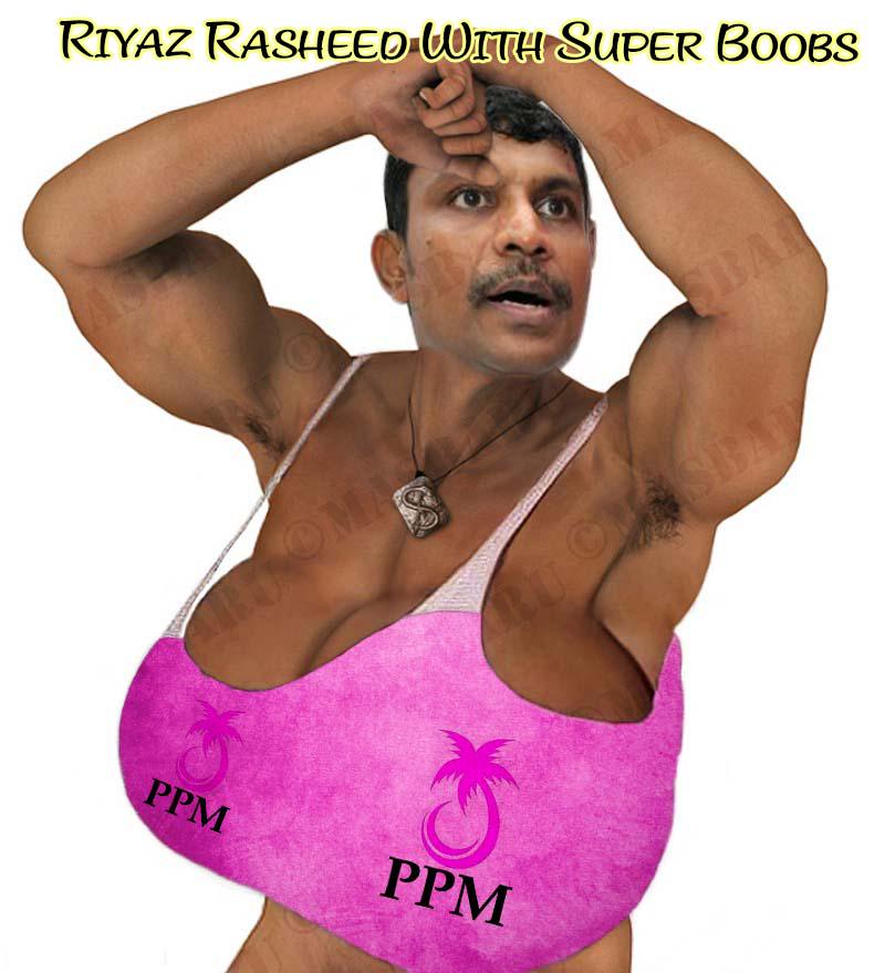masbaroo's tweet photo. Don't underestimate the importance of my Boobs @EuropeanUnion #riyaz_rasheed http://t.co/jOLksLKHMz