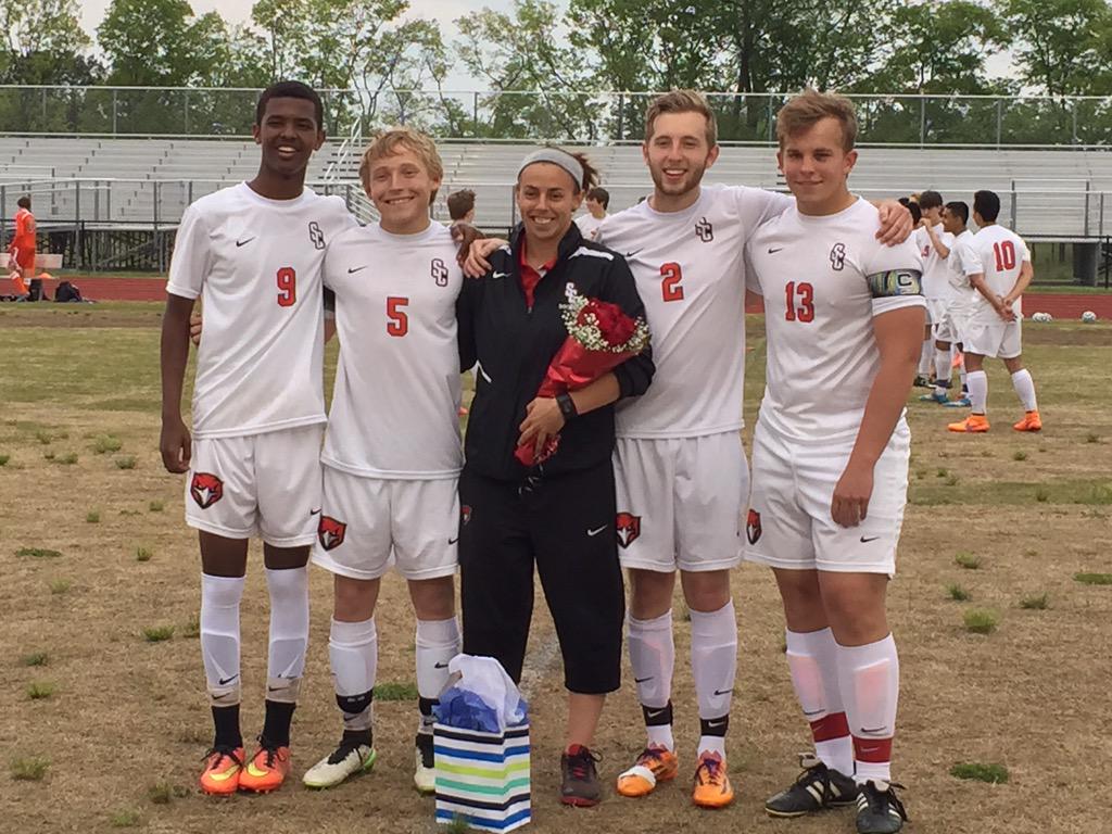 stewartscreekhs's tweet photo. Senior night! Congrats to Coach Mayo, senior players, and their families for a great season! @SCredhawksoccer http://t.co/e4NoMCC0rr