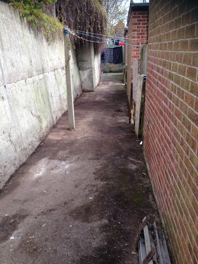 Another great effort in the Berridge ward clearing an alleyway to support bins off street. Before &amp; after pics