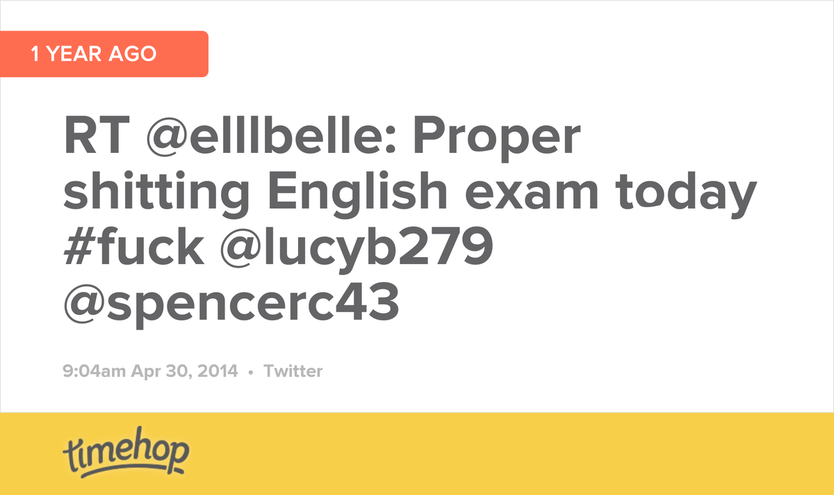 lucyb279's tweet photo. Exactly 1 year ago today! (via @timehop) http://t.co/KNxXcH6AjR http://t.co/conEiFxhjX