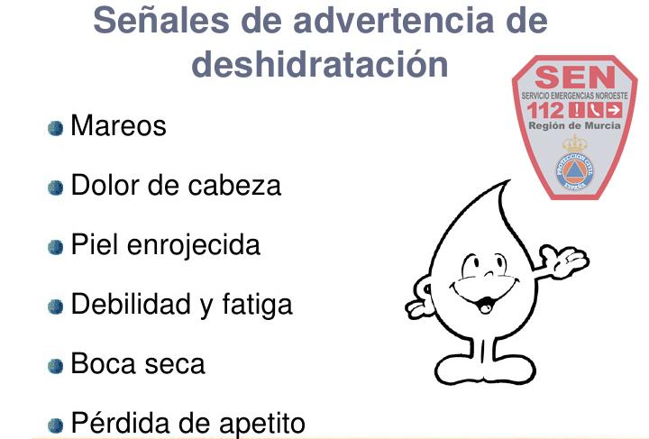 Debido al intenso calor es fundamental evitar exponerse prolongadamente al sol y mantenerse hidratado correctamente.
