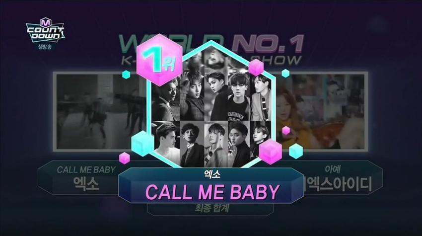 loveidols's tweet photo. “@soompi: #EXO Wins Triple Crown on #MCountdown for “Call Me Baby”
http://t.co/ZIkG1fvKec #CallMeBaby16thWin http://t.co/iSfaazxPW4”