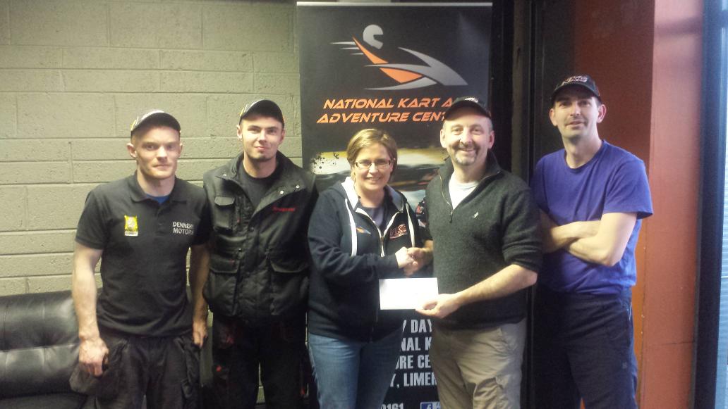 NKCLimerick's tweet photo. Congrats to Pat &amp; Team Renault #winners of #battleofmotorsales tonight for Dennehy Motors #drivethedifference http://t.co/SaJqV44QO4