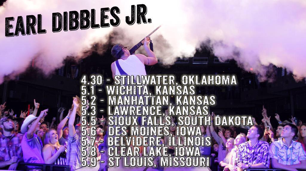 Ready to kick off these cd release shows tonight in Stillwater! Tickets &amp; info for any show @ EarlDibblesJr.com.