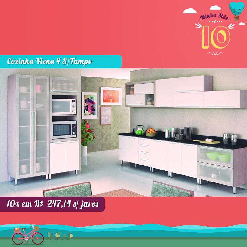 Comemore o dia das mães com a Cozy e conheça a linha completa de cozinhas em até 10X s/ juros bit.ly/1INf1dH