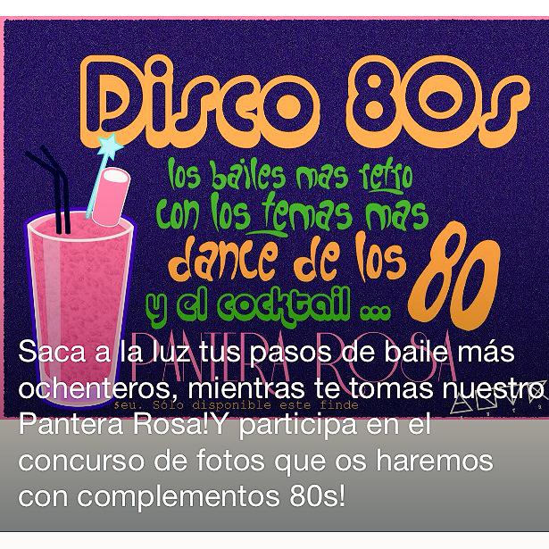 ANTROrocks's tweet photo. Ven a probar el cóctel invitado..PANTERA ROSA..acompañado por temazos ochenteros! http://t.co/WcJOy9LWuw