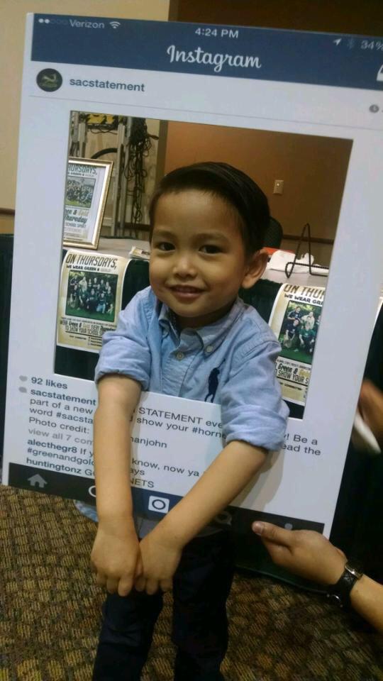 SacSTATEMENT's tweet image. Shoutout to everyone who went out and donated blood this week!! We definitely made a #sacSTATEMENT! 🐝💉