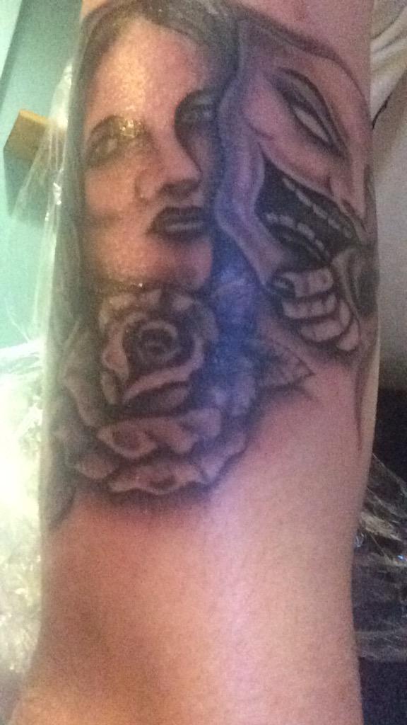 LukeyFt's tweet photo. New tattoo looks sick http://t.co/OXpt1vx3om
