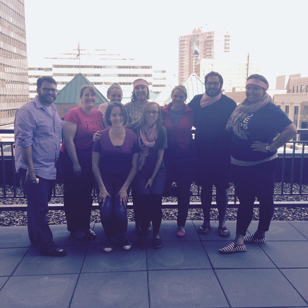 troymprice's tweet photo. We at @HillaryforIA are wearing pink to stand with Iowa's public educators! #PinkApril30 #iaedfuture http://t.co/t1RpYDFpGc