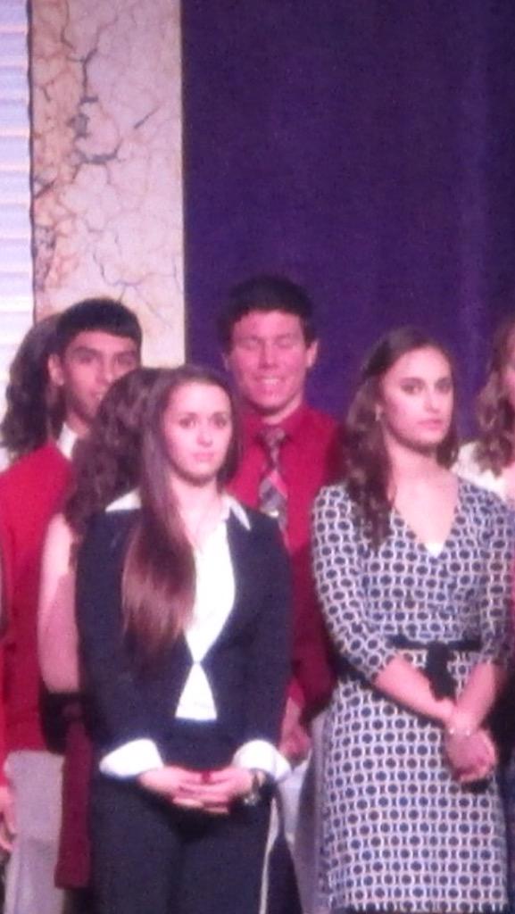 mhicks98's tweet photo. When you're on camera so you try to smile but you really just look like an angry Applebee's hostess. #tbt #FBLAstates http://t.co/CGPqBB7xPh