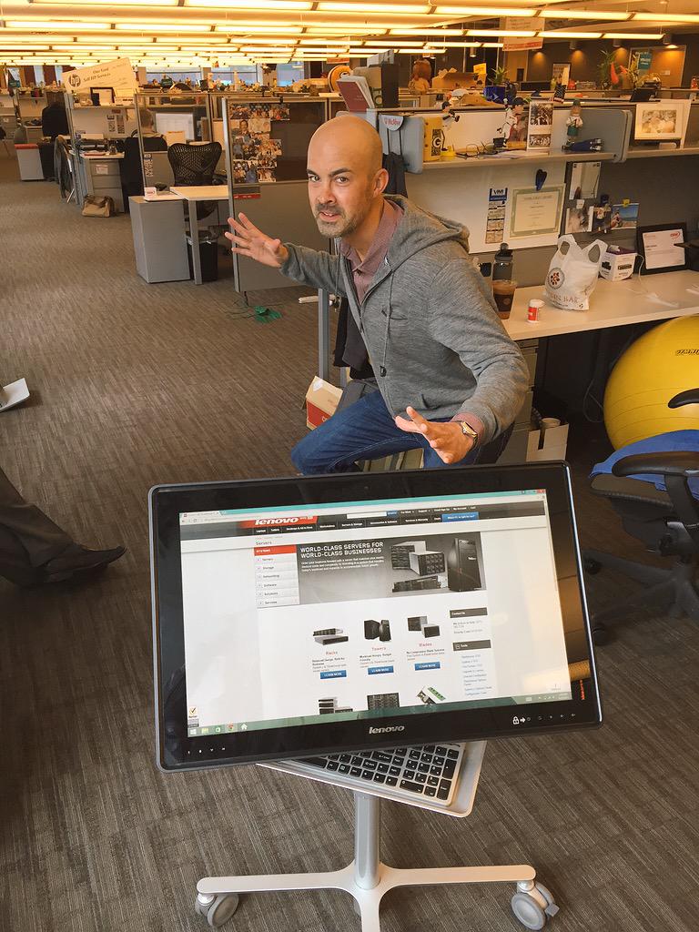 lucasjonlarson's tweet photo. #rollingwithlenovo @CDWCorp @LenovoChannelNA @JungleJeffV http://t.co/tYOCvsAYCS