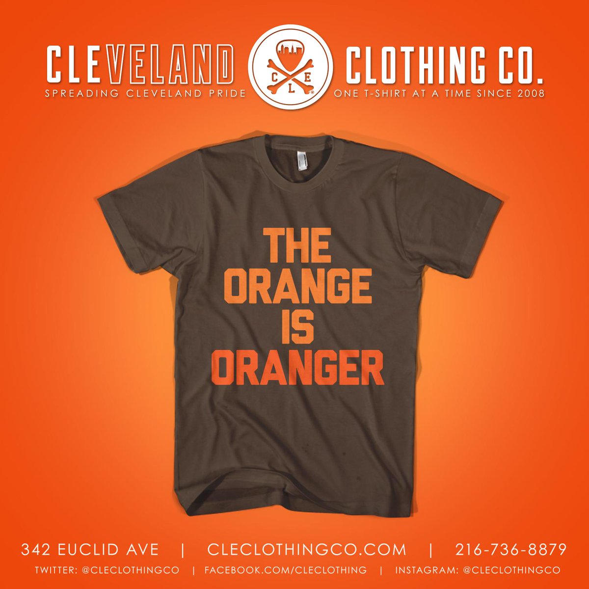 20% OFF Sale on our "Browns-Town" collection. ONLINE ONLY! Use code: CLEDRAFT2K15 Expires Saturday @ 12AM