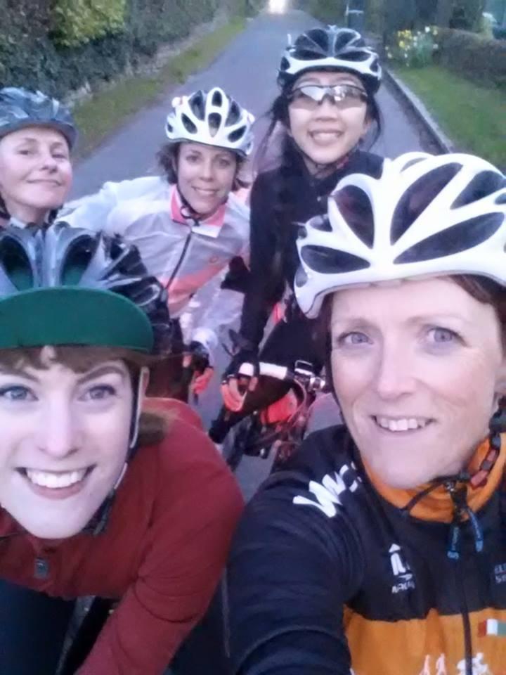 WCS_CT's tweet photo. WCS Girls out on the Thursday evening ride , clocking up 50 miles
#wcsrt #ThisGirlCan http://t.co/041YQwAPWQ