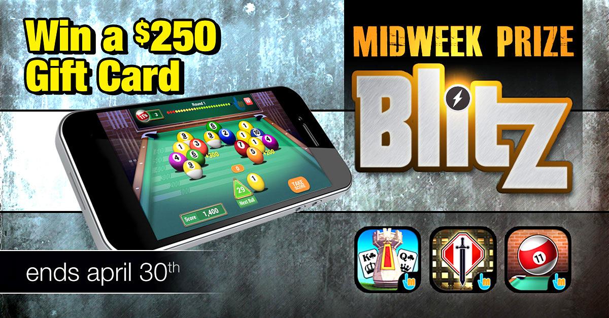 megatouch's tweet photo. Get those final scores in before it's too late! Midweek Prize Blitz ends tonight. http://t.co/jdJnpYQMz8
