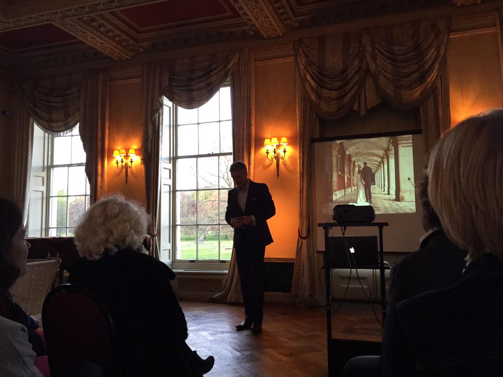 ThinkBusiness's tweet photo. Fascinating talk on the history of #HamptonCourtPalace by @JonathanFoyle great start to #formseven http://t.co/690YJfkusa