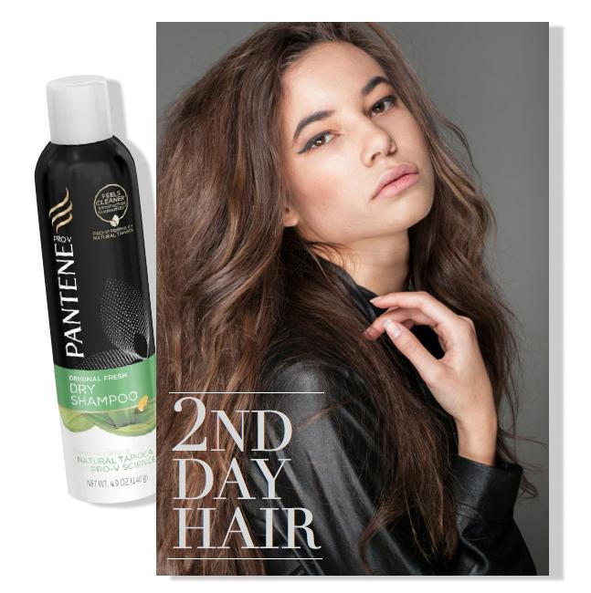 Pantene's tweet photo. Dry Shampoo, then #brunch. #howwedoweekends #WantThatHair http://t.co/uQ77JEEqQR