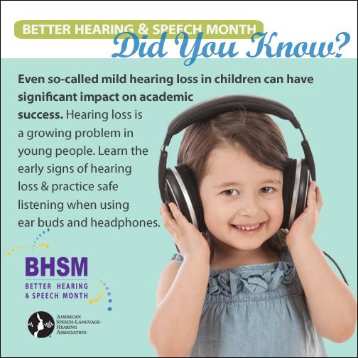Mild hearing loss = consequences! Learn the signs and practice safe listening! #BHSMContest - sot.ag/3RYxB