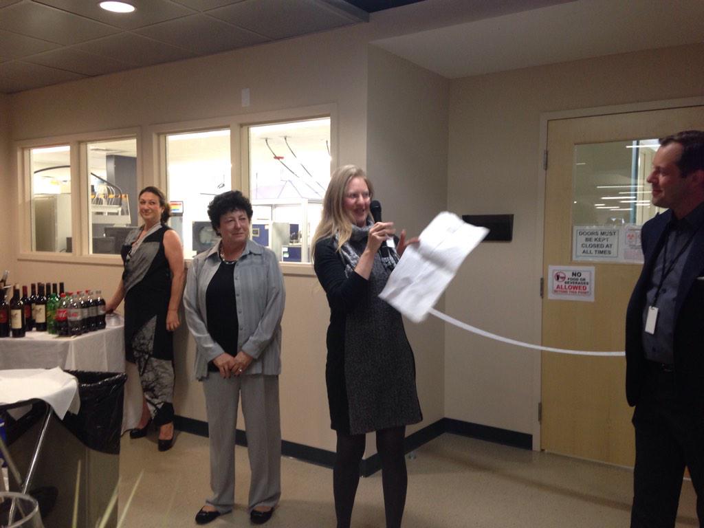 MALifeSciences's tweet photo. MLSC's Tal Dinar speaks at the Beryllium expansion celebration in Bedford! http://t.co/6SMCrlbSSA