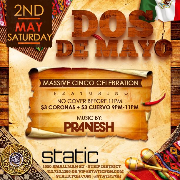 I'll be spinning both on Fri and Sat nights <a href="/Staticpgh/">Static Night Club</a> in Pittsburgh. If you're in town, make sure to stop by!