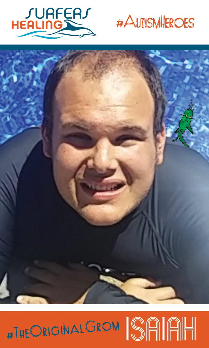 SurfersHealing's tweet photo. #AutismHeroes- Isaiah Dorian Paskowitz -#TheOriginalGrom and #Inspiration behind #SurfersHealing #WheresFaldo http://t.co/qaDZeZByYW