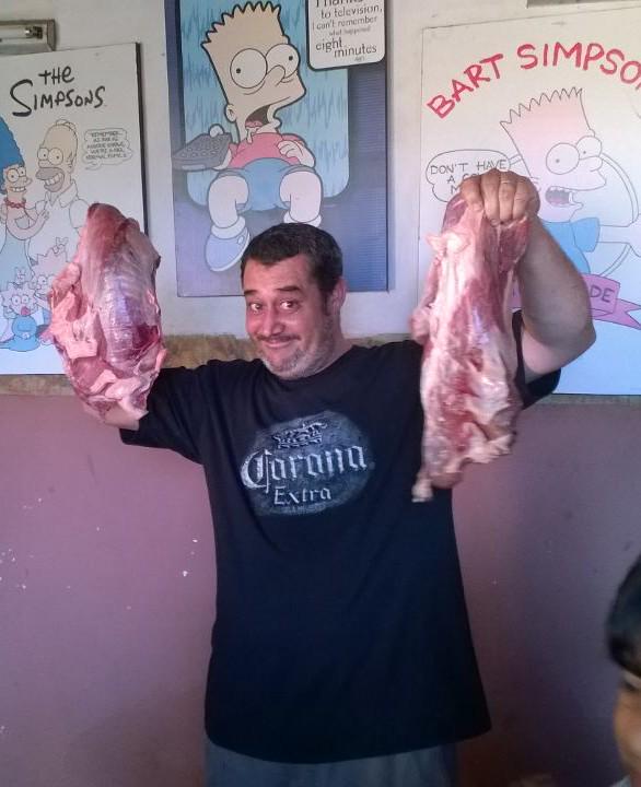 ChuckyFanego's tweet image. Haciendo dieta