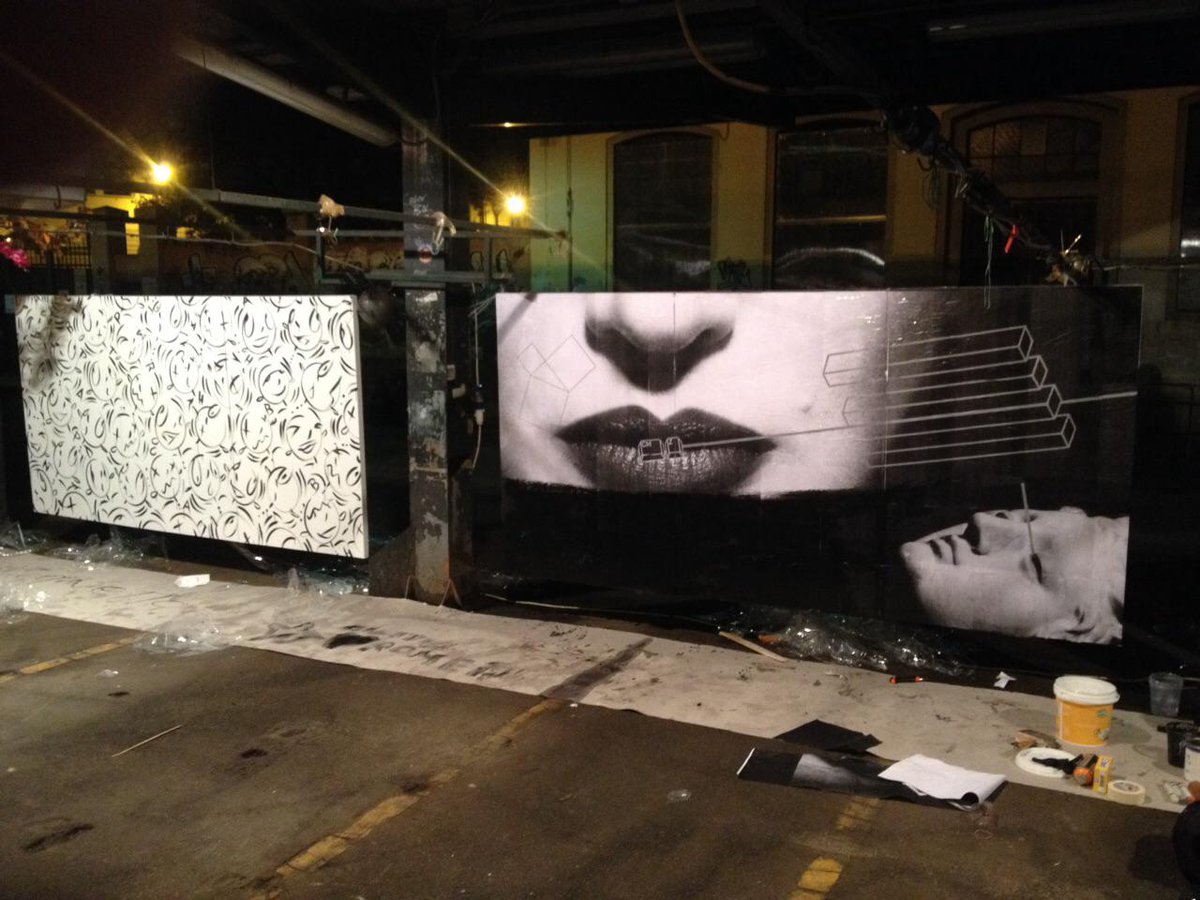 Arte di strada alle #Cure #streetart #NotteBiancaFirenze