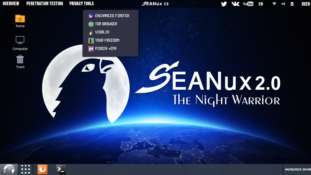 Privacy Tools Menu | قائمة إدوات حماية الخصوصية #سينوكس #محارب_الليل #SEANux #TheNightWarrior